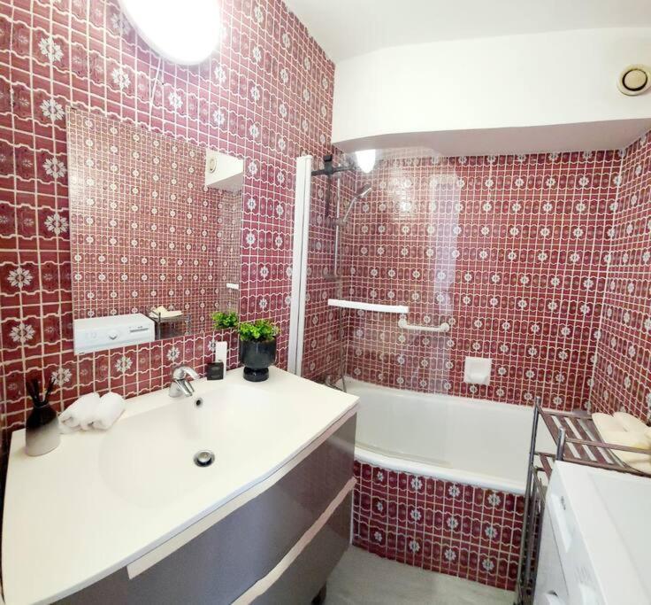 Studio T1- 2 Min Des Plages - Golf-Juan - Clim&Wifi Vallauris Eksteriør bilde