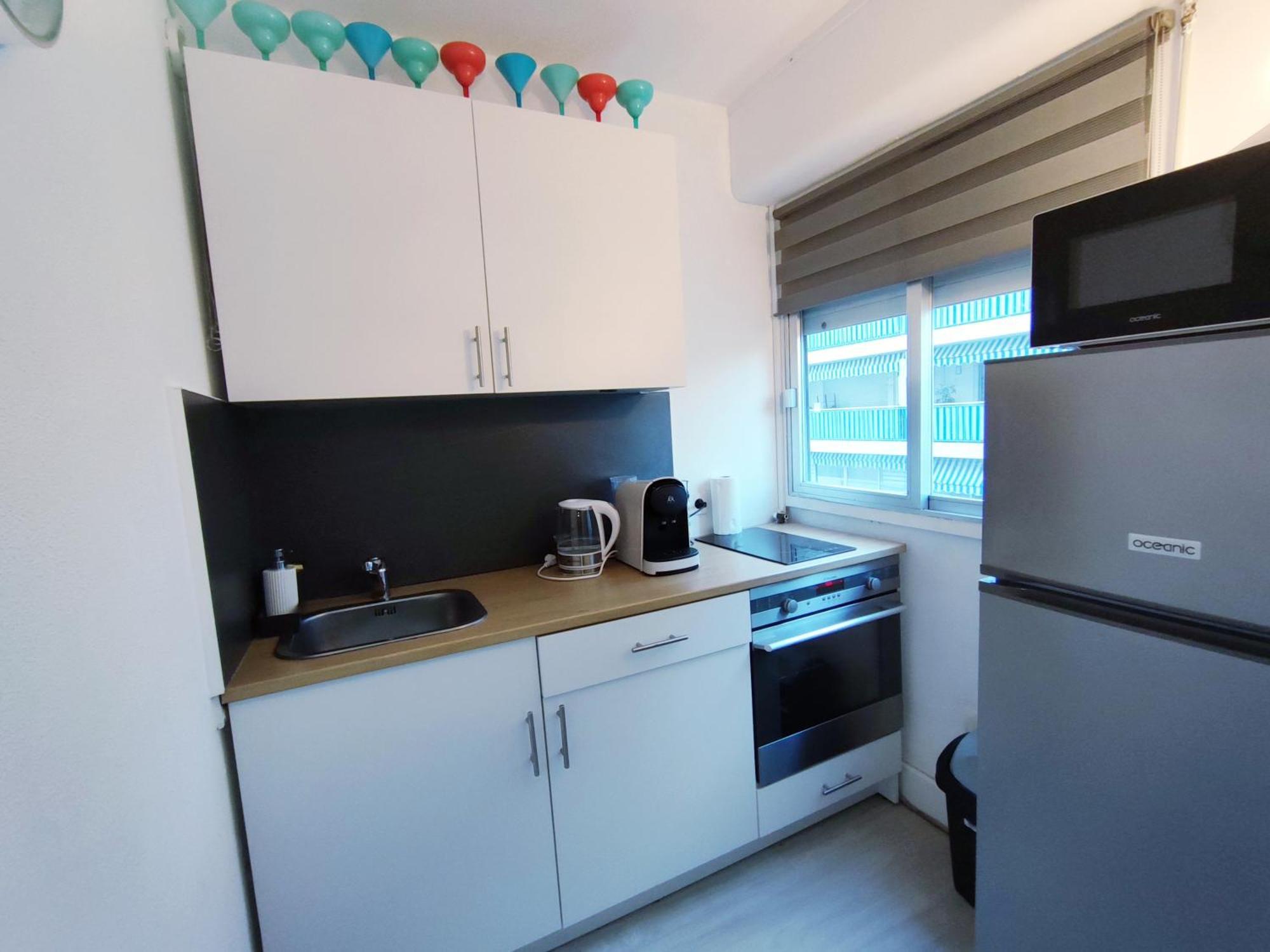Studio T1- 2 Min Des Plages - Golf-Juan - Clim&Wifi Vallauris Eksteriør bilde